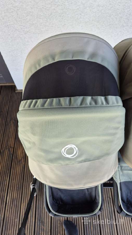 Bugaboo donkey 5 vežimėlis dvynukams pametinukams - nuotraukos Nr. 16