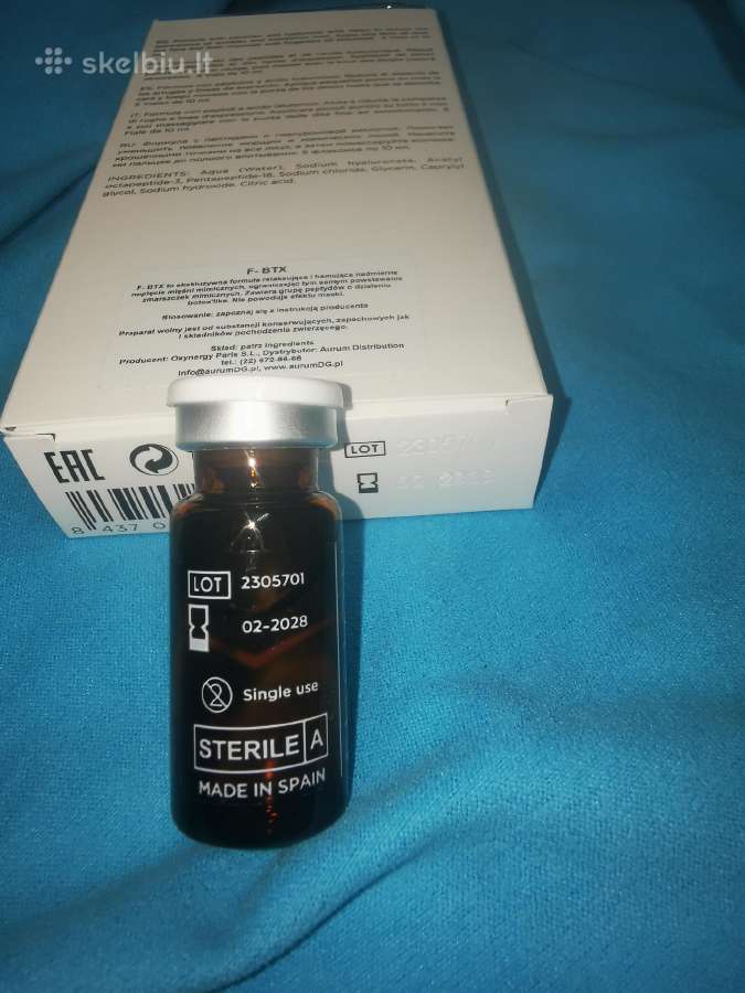Fusion meso F-btx 1x10ml ampulė mezoterapijai - nuotraukos Nr. 2