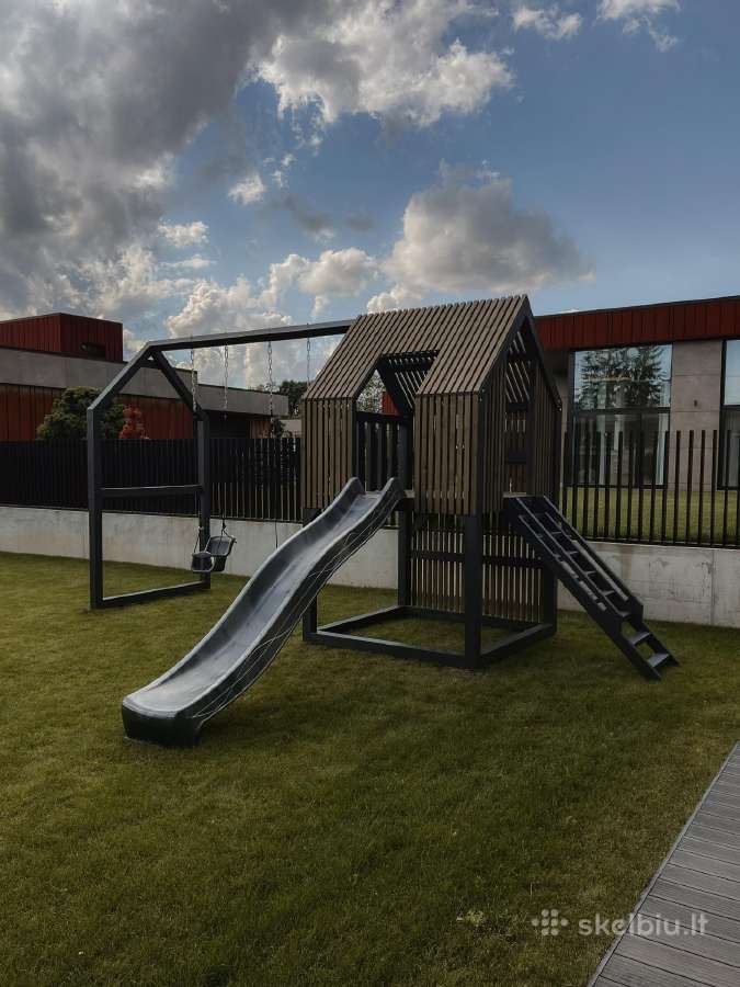 Modernaus dizaino vaikų žaidimų aikštelė - nuotraukos Nr. 7