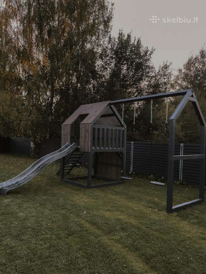 Modernaus dizaino vaikų žaidimų aikštelė - nuotraukos Nr. 24