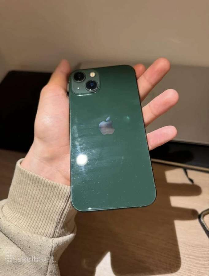 iPhone 13 128 GB žalias - nuotraukos Nr. 5