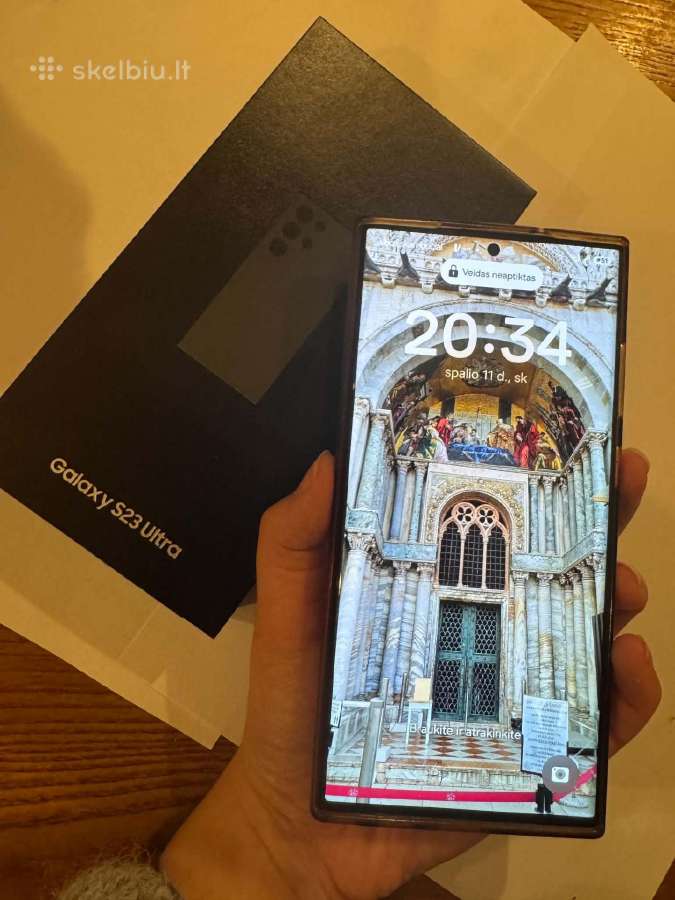 Samsung Galaxy 23 ultra telefonas 256gb 8gb RAM - nuotraukos Nr. 2
