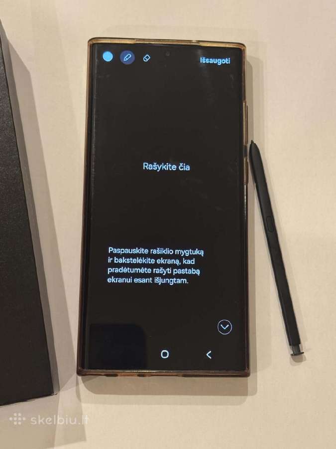 Samsung Galaxy 23 ultra telefonas 256gb 8gb RAM - nuotraukos Nr. 7