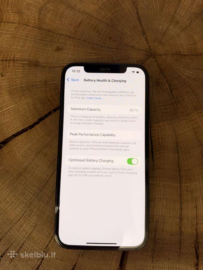 iPhone 12 Pro 256 GB Pacific Blue - nuotraukos Nr. 6