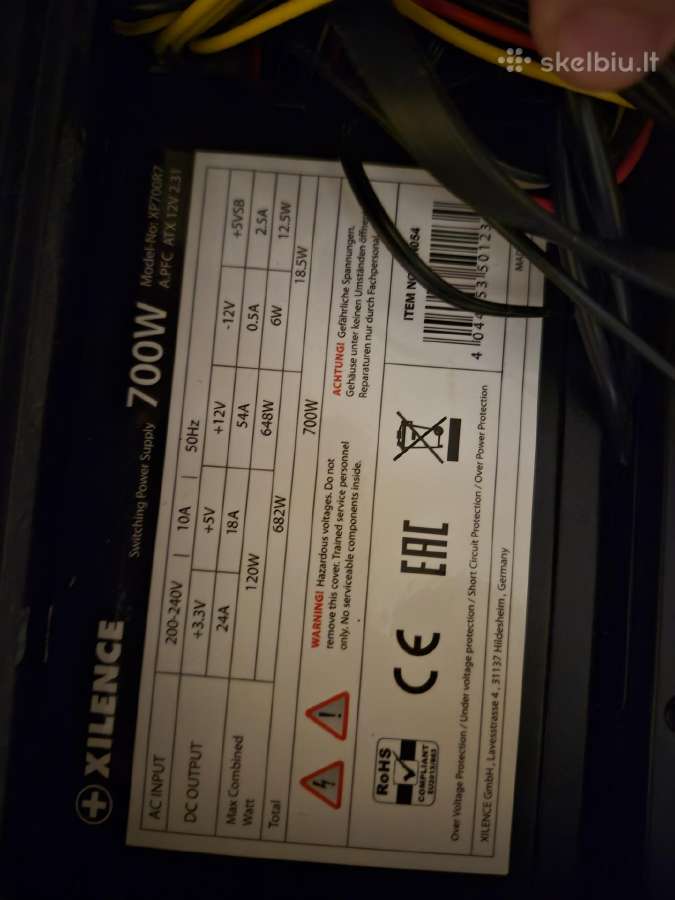 Ryzen 5 5500 / Gtx 1660 Ti 6gb / 16gb RAM / 720gb - nuotraukos Nr. 8