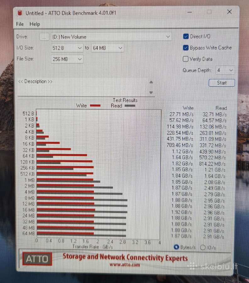 U.2 2tb, Sas SSD 7.68tb, 3.6tb 12gb/s, 800gb,400gb - nuotraukos Nr. 5