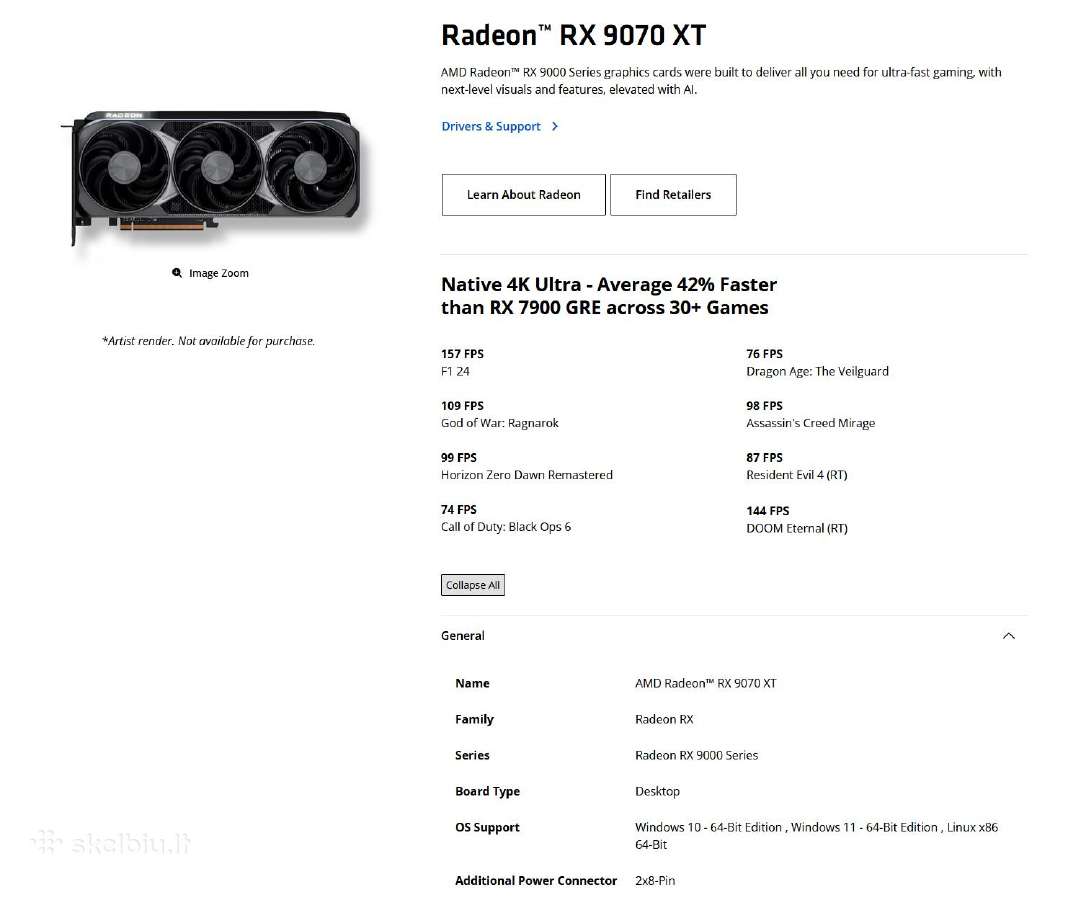 Intel i5-12600kf, 32gb RAM, Rx9070xt 16gb, SSD 2tb - nuotraukos Nr. 17
