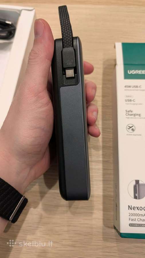 Ugreen Nexode 20000mah 45w Power Bank - nuotraukos Nr. 5