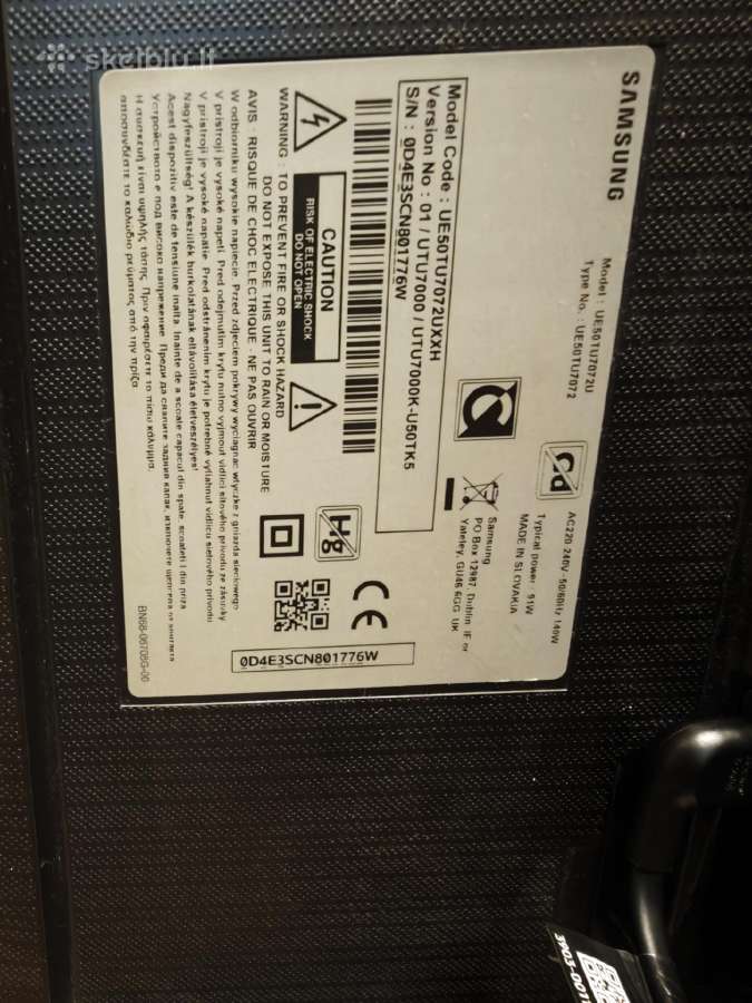 Samsung televizorius - nuotraukos Nr. 6
