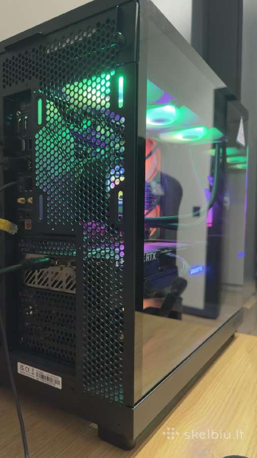Gaming Pc Rtx 4070 Ti Super 16gb Ryzen 7 7800x3d - nuotraukos Nr. 3