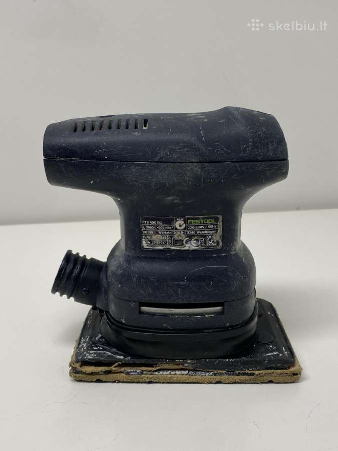 Festool Rts 400 Eq vibracinis šlifuoklis - nuotraukos Nr. 5