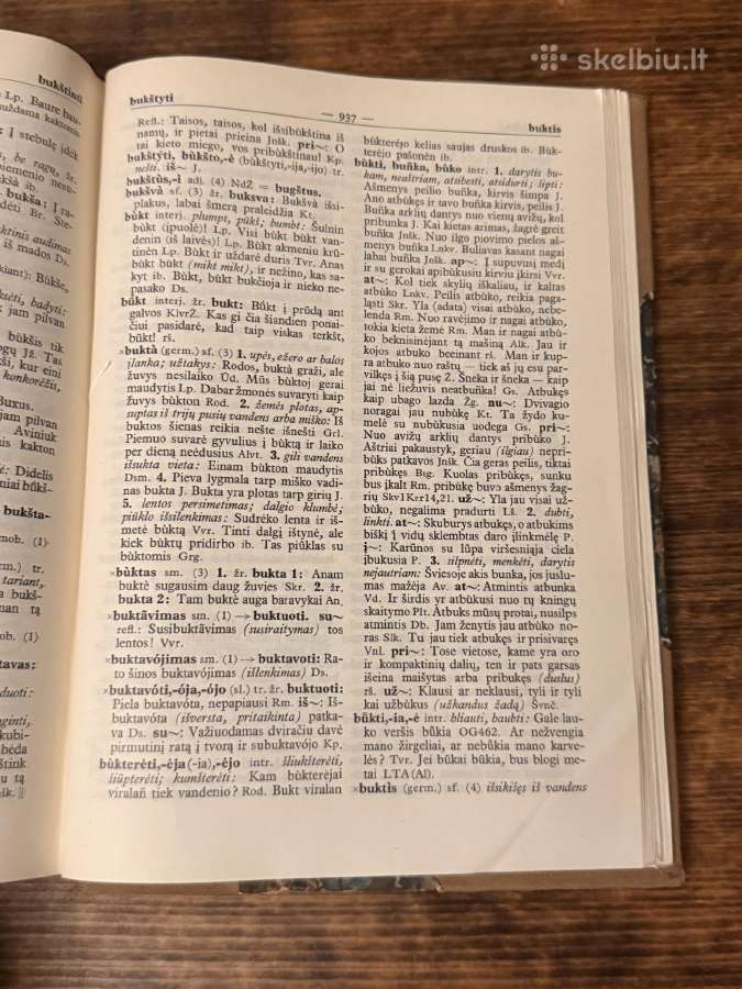 Lietuvių kalbos žodynas 1941 m. - nuotraukos Nr. 7