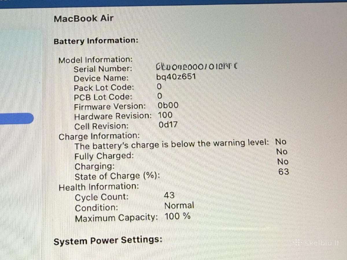 2025 MacBook Air M4 15" 512/16gb - nuotraukos Nr. 9