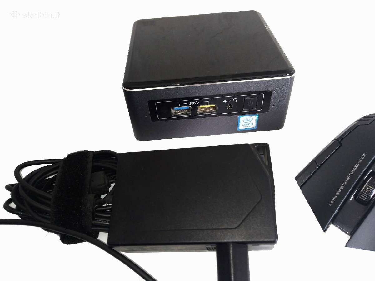 Intel Nuc7i3bnh i3-7100u 16gb 240gb - nuotraukos Nr. 2