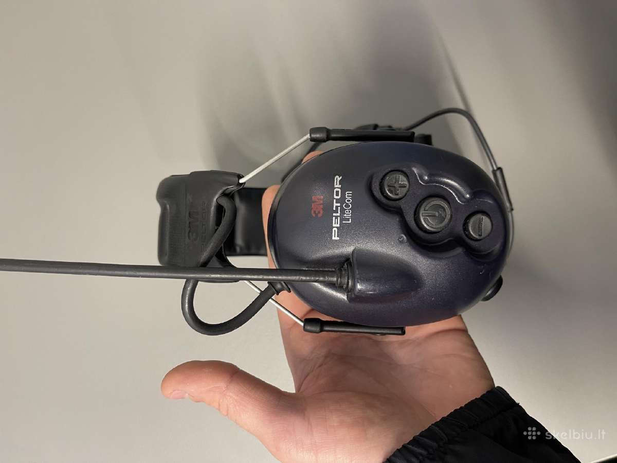 3m Peltor Litecom ausinės - nuotraukos Nr. 3