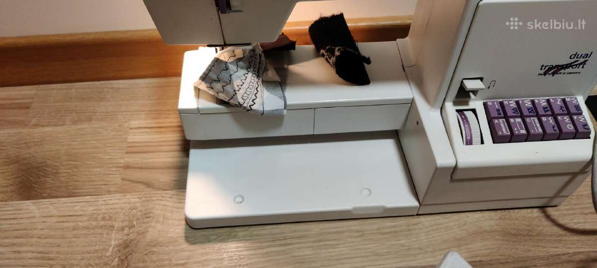 Siuvimo mašina Pfaff su dvigubu transportavimu . - nuotraukos Nr. 10
