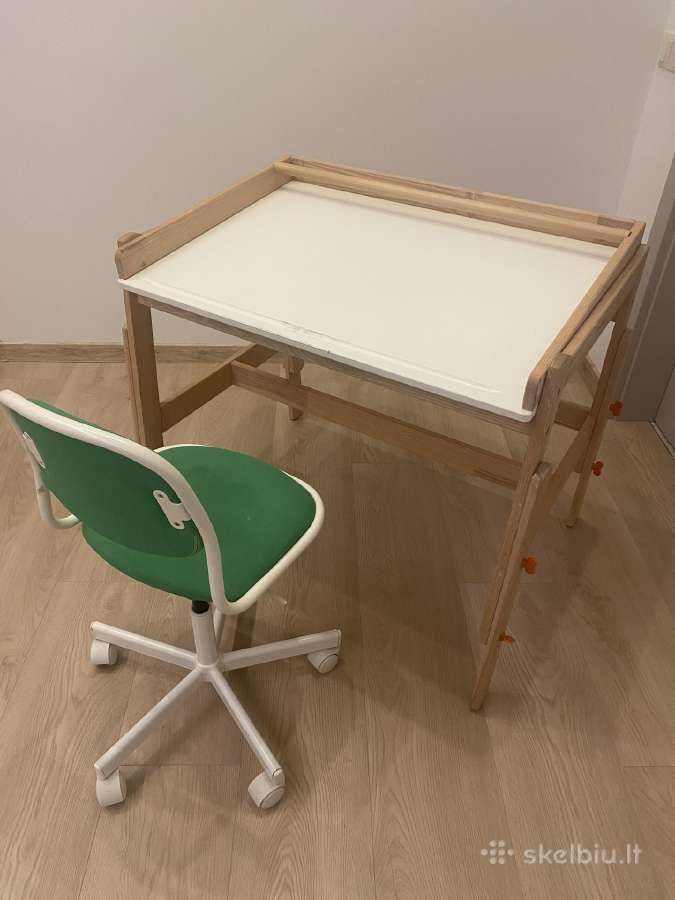 Parduodamas Ikea vaikiškas stalas ir kėdutė - nuotraukos Nr. 6