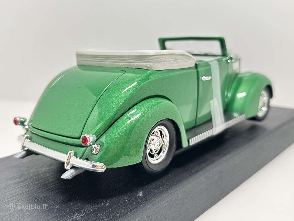 Ford 1937 Convertible žalia 1:18 Road Legends - nuotraukos Nr. 4