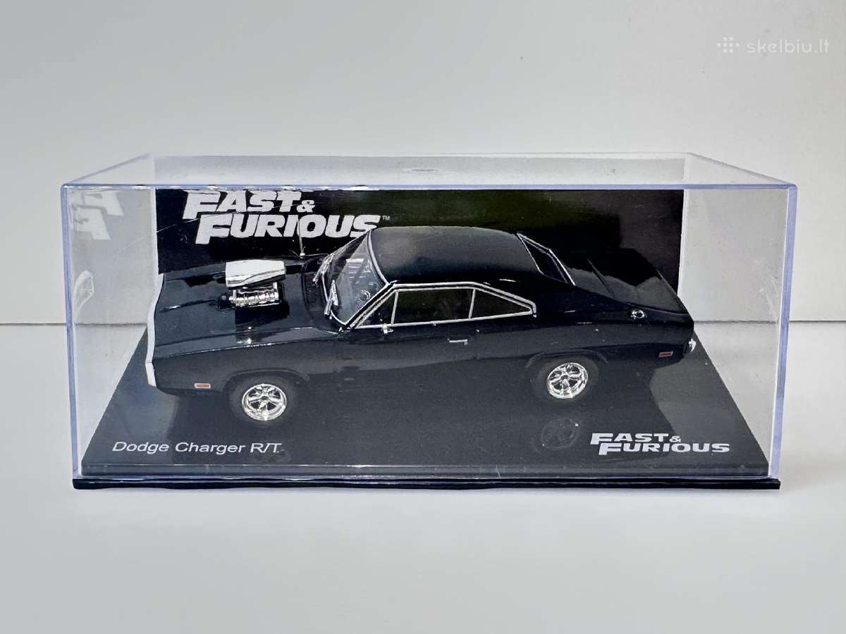 Dodge Charger R/t 1970 Dominic Toretto juo 1:43 - nuotraukos Nr. 2