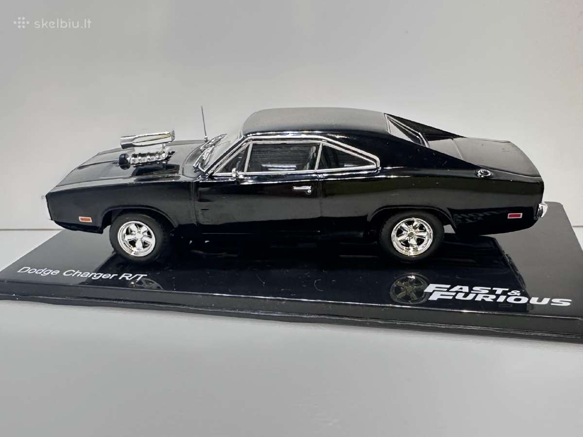 Dodge Charger R/t 1970 Dominic Toretto juo 1:43 - nuotraukos Nr. 4