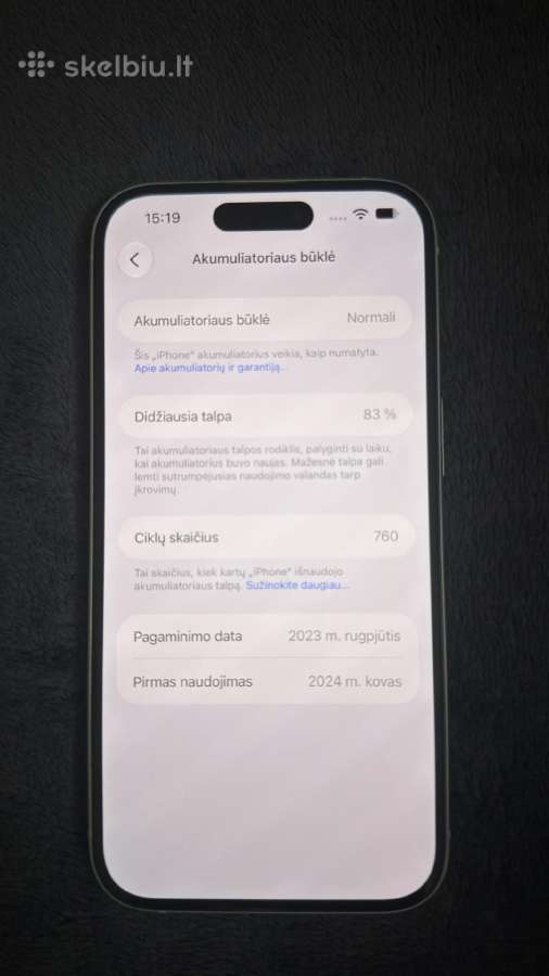 iPhone 15 - nuotraukos Nr. 3