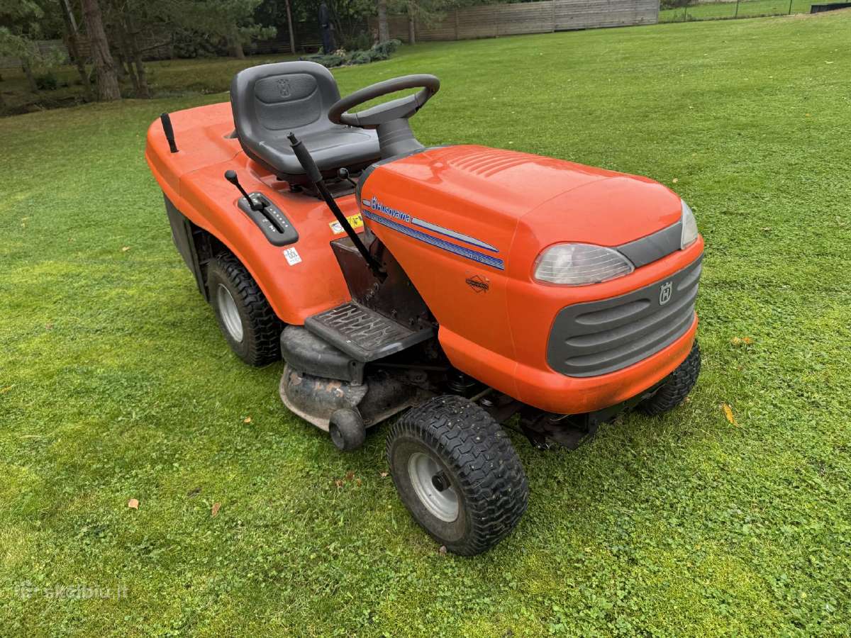 Vejos pjovimo traktoriukas Husqvarna Ct 135 - nuotraukos Nr. 4