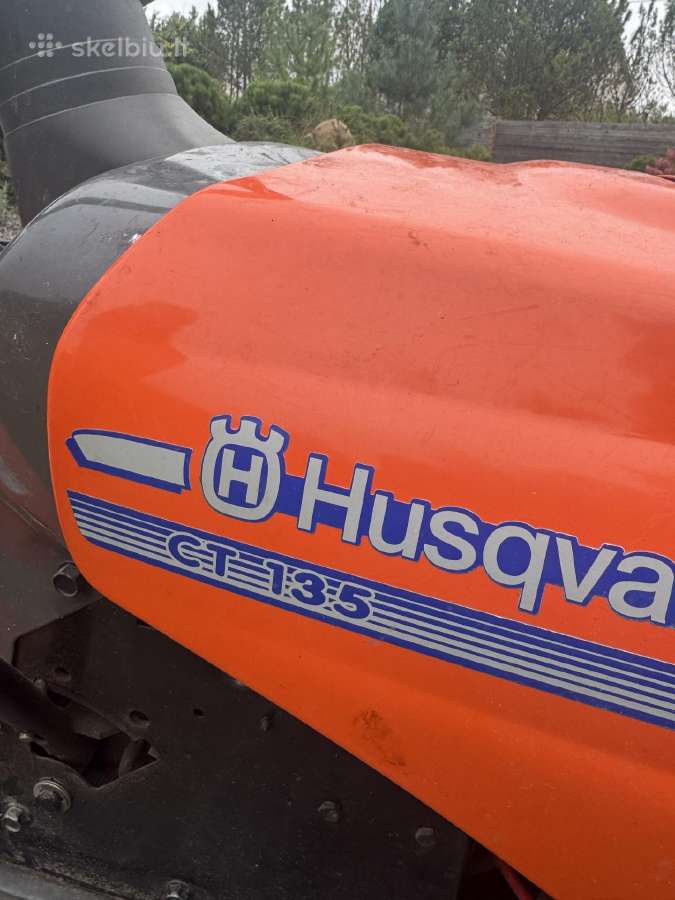 Vejos pjovimo traktoriukas Husqvarna Ct 135 - nuotraukos Nr. 6