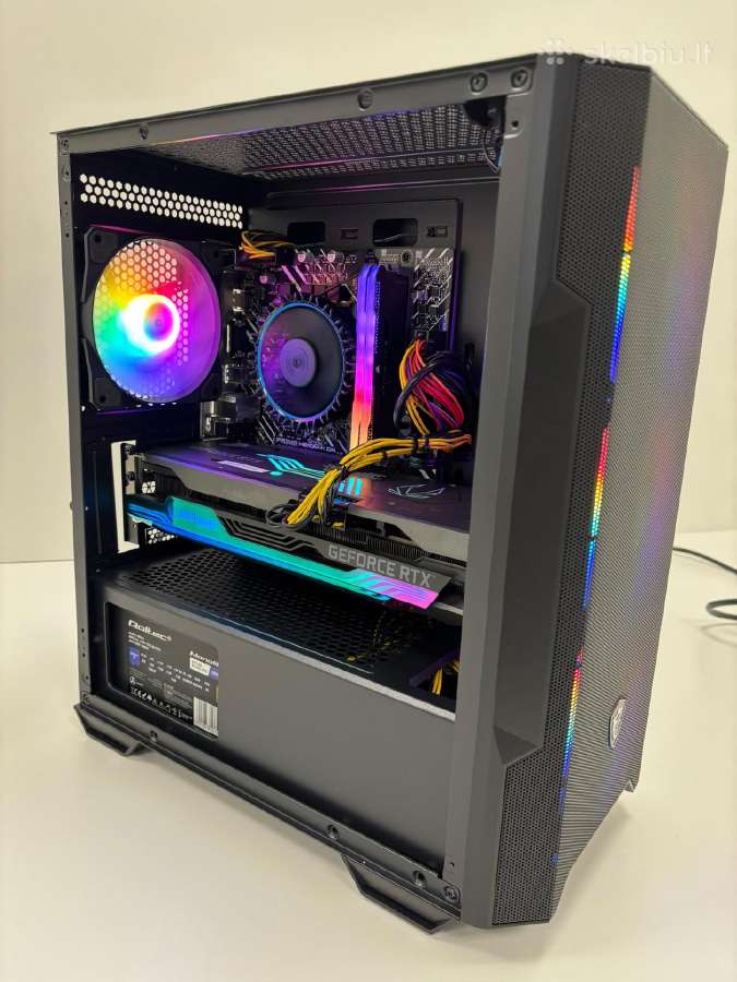 Žaidimų Kompiuteris i5-12400, Rtx 3080 Ti - nuotraukos Nr. 2