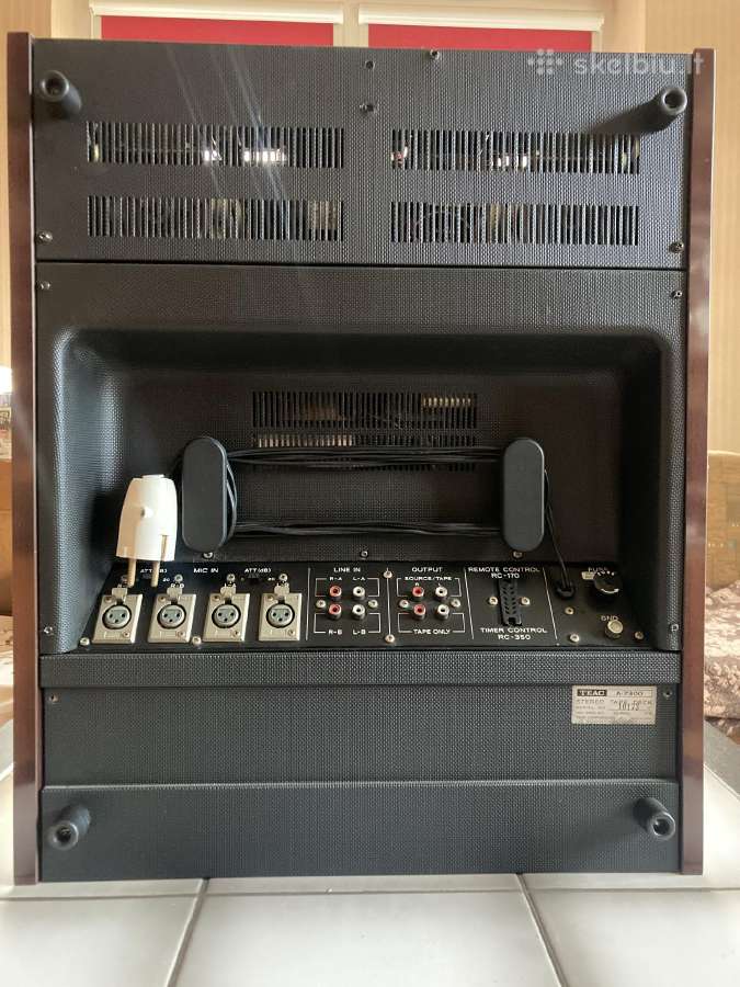 Juostinis Magnetofonas Teac A-7300 - nuotraukos Nr. 6