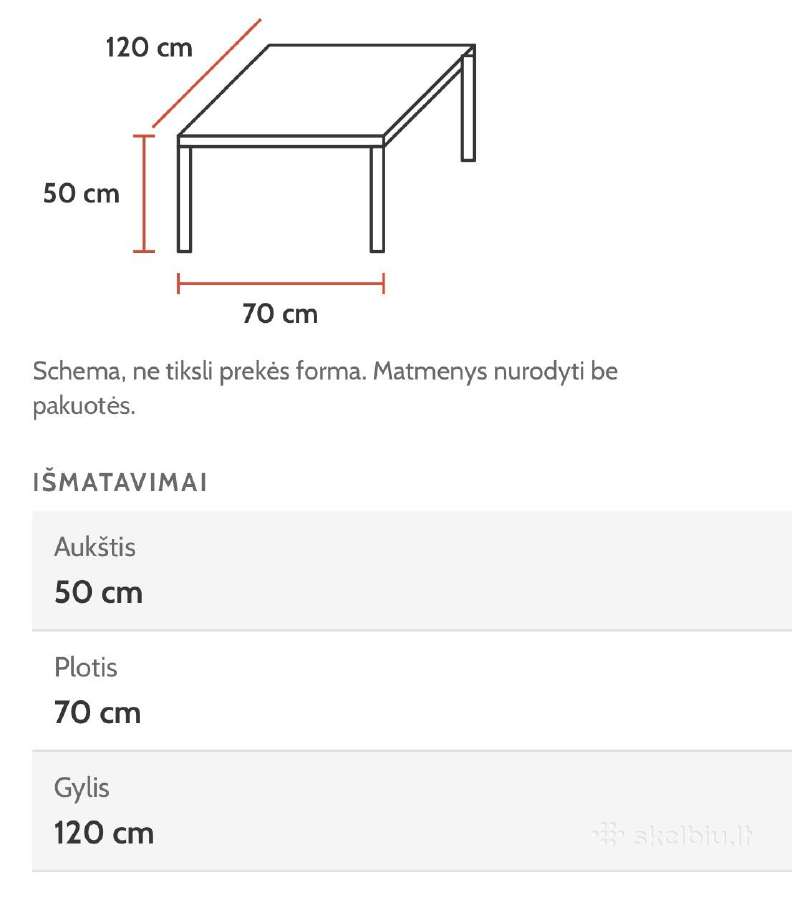 Zurnalinis kavos staliukas - nuotraukos Nr. 4