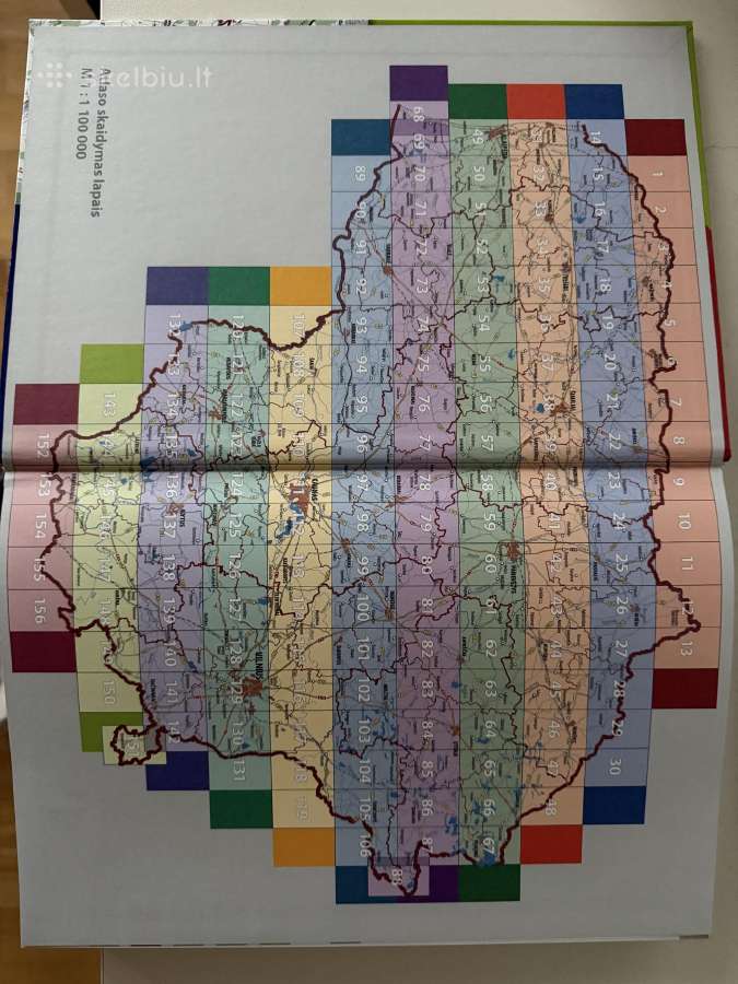 Lietuva Kelių atlasas - nuotraukos Nr. 3