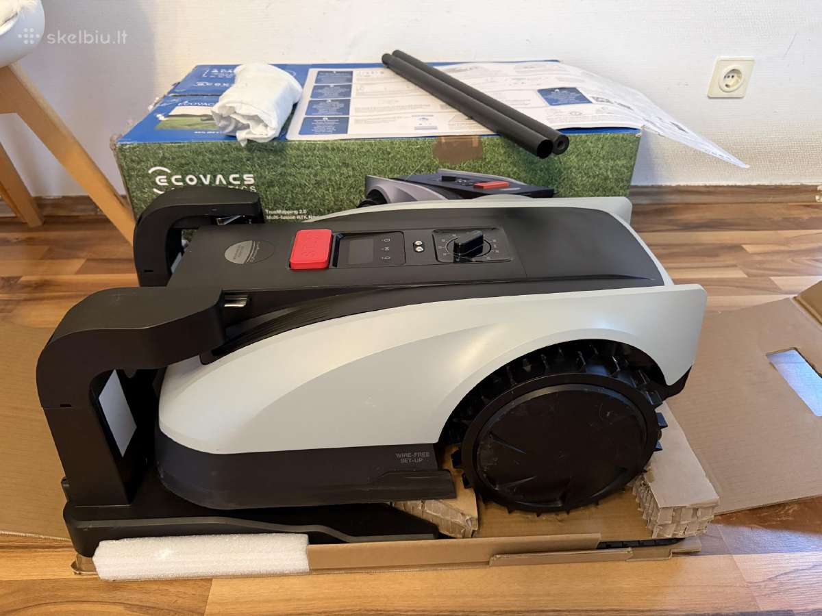 Ecovacs Goat O600 Rtk vejos pjovimo robotas - nuotraukos Nr. 12