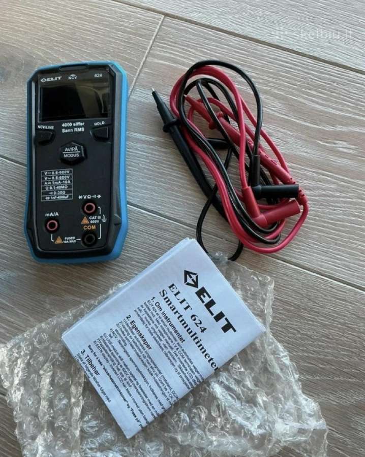 Elit 624 Smart Multimetras - nuotraukos Nr. 3