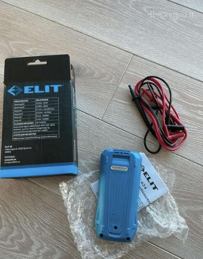 Elit 624 Smart Multimetras - nuotraukos Nr. 5