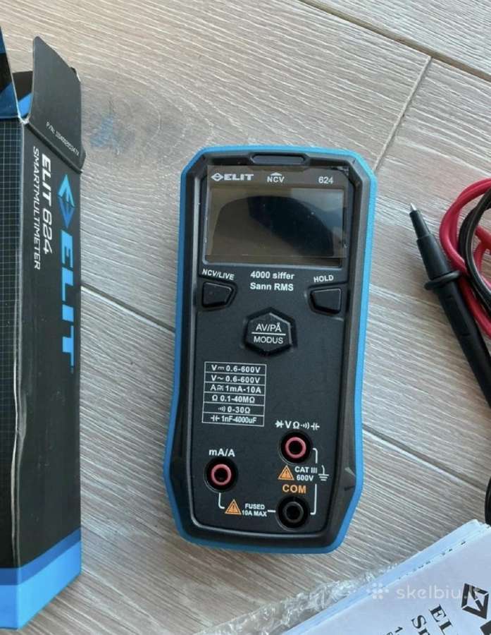 Elit 624 Smart Multimetras - nuotraukos Nr. 6