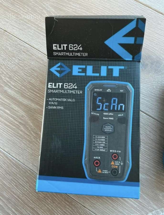Elit 624 Smart Multimetras - nuotraukos Nr. 7
