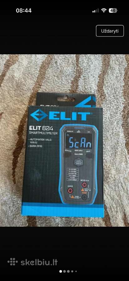 Elit 624 Smart Multimetras - nuotraukos Nr. 9