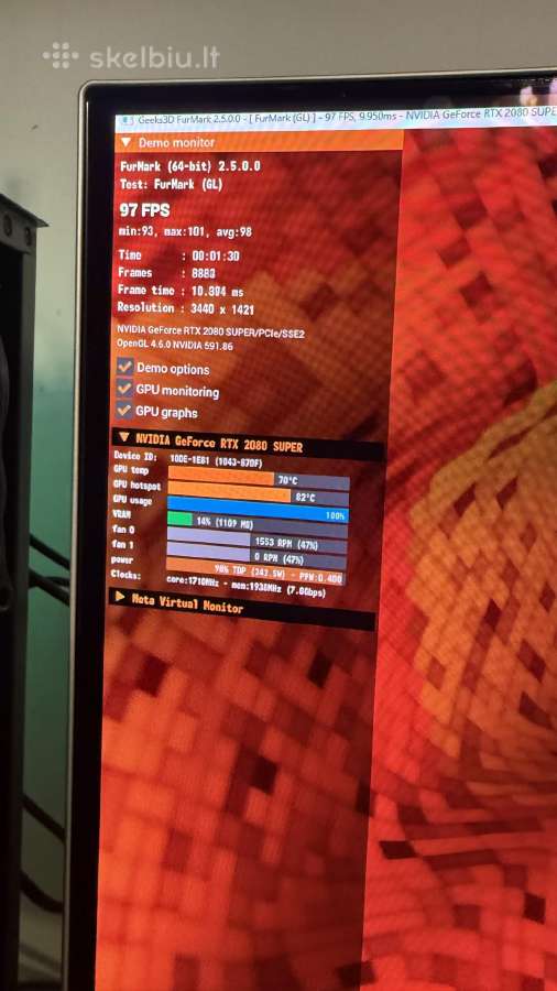 Asus Rtx 2080 super vaizdo plokštė - nuotraukos Nr. 4