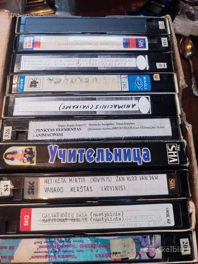 Vhs kasetės - nuotraukos Nr. 2