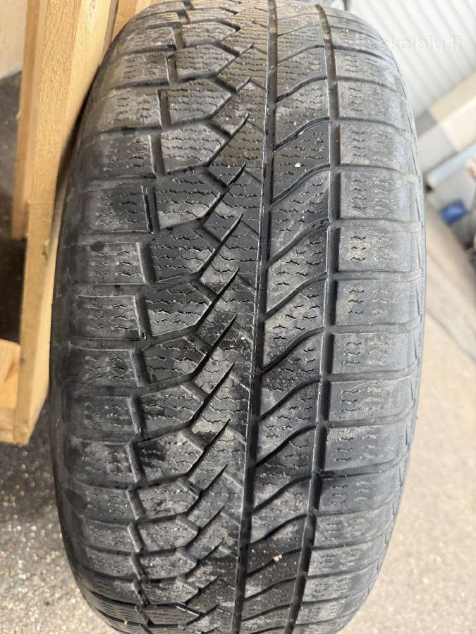 Audi R17 ratlankiai 5x112 et 45 7.5 J su padangom - nuotraukos Nr. 11