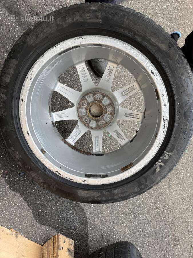 Audi R17 ratlankiai 5x112 et 45 7.5 J su padangom - nuotraukos Nr. 19