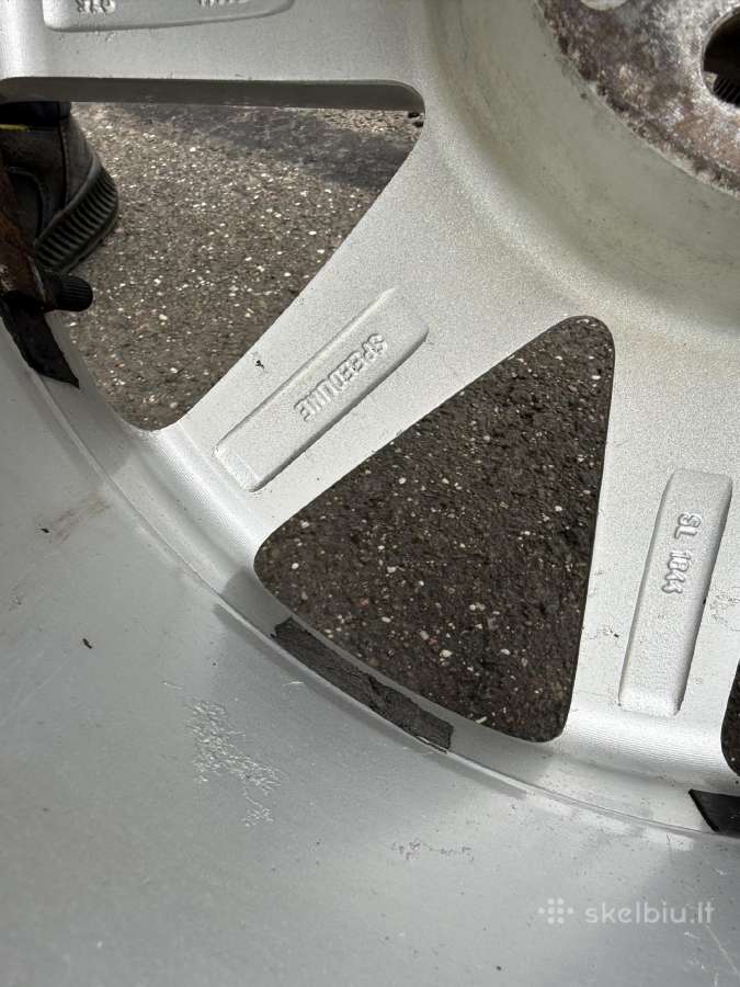 Audi R17 ratlankiai 5x112 et 45 7.5 J su padangom - nuotraukos Nr. 20