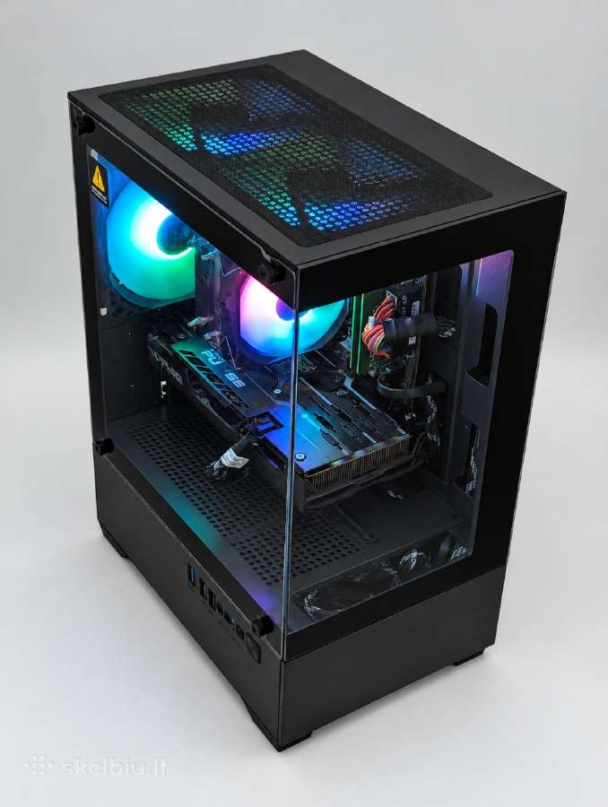Gaming Pc i7-8700/16gb/740gb/rx 5500 XT 4gb - nuotraukos Nr. 5
