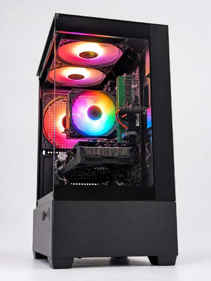 Gaming Pc i7-8700/16gb/740gb/rx 5500 XT 4gb - nuotraukos Nr. 4