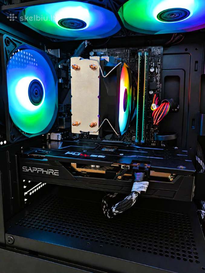 Gaming Pc i7-8700/16gb/740gb/rx 5500 XT 4gb - nuotraukos Nr. 8