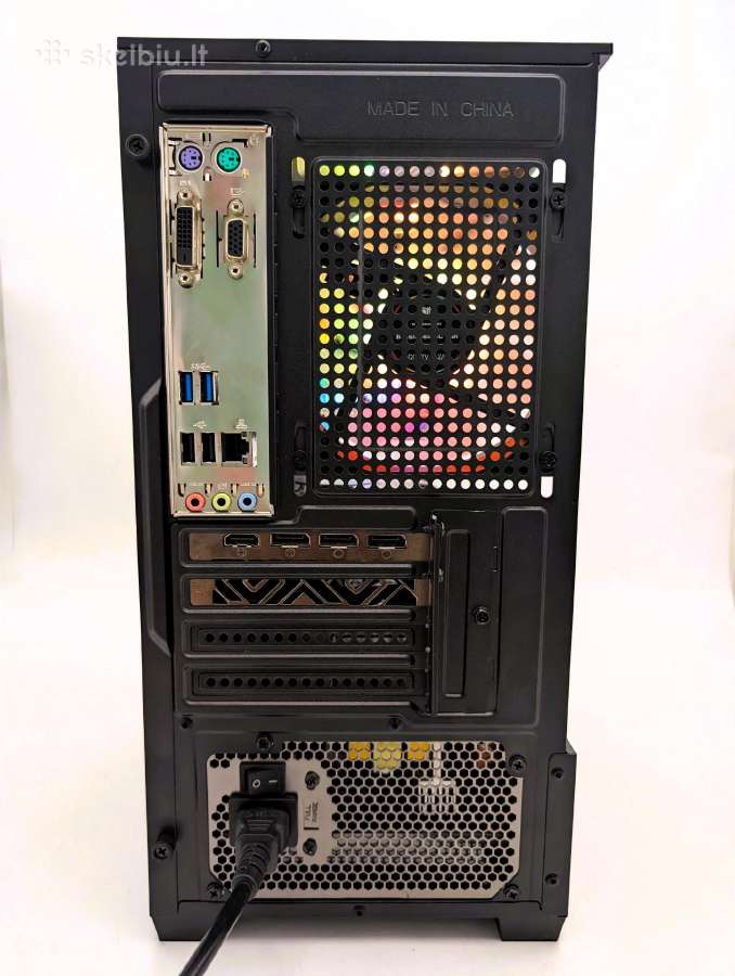 Gaming Pc i7-8700/16gb/740gb/rx 5500 XT 4gb - nuotraukos Nr. 9