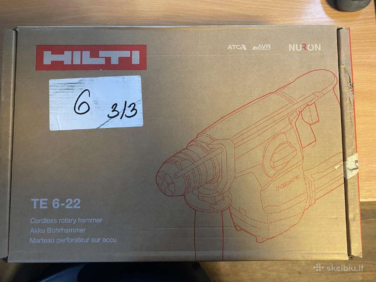 Perforatorius Hilti Te 6-22 - nuotraukos Nr. 2