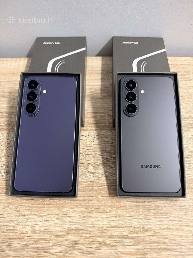 Samsung Galaxy S26, 256/12gb (violet ir black) - nuotraukos Nr. 2