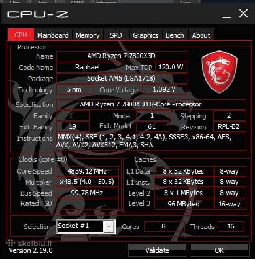 Rtx 4080 Super / Ryzen 7 7800x3d - nuotraukos Nr. 9