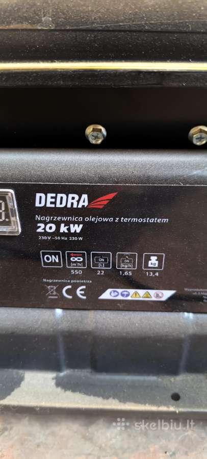 20 kw dyzelinis / alyvos šildytuvas, raketa. - nuotraukos Nr. 2